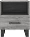 vidaXL - Nachtkastjes - 2 - st - 40x35x47,5 - cm - bewerkt - hout - grijs - sonoma - eiken