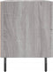 vidaXL - Nachtkastjes - 2 - st - 40x35x47,5 - cm - bewerkt - hout - grijs - sonoma - eiken
