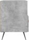 vidaXL - Nachtkastjes - 2 - st - 40x35x47,5 - cm - bewerkt - hout - betongrijs