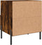 vidaXL - Nachtkastjes - 2 - st - 40x35x47,5 - cm - bewerkt - hout - gerookt - eikenkleur