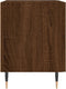 vidaXL - Nachtkastjes - 2 - st - 40x35x47,5 - cm - bewerkt - hout - bruin - eikenkleur