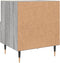 vidaXL - Nachtkastjes - 2 - st - 40x35x47,5 - cm - bewerkt - hout - grijs - sonoma - eiken