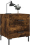 vidaXL - Nachtkastjes - 2 - st - 40x35x47,5 - cm - bewerkt - hout - gerookt - eikenkleur