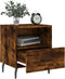 vidaXL - Nachtkastjes - 2 - st - 40x35x47,5 - cm - bewerkt - hout - gerookt - eikenkleur