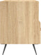 vidaXL - Nachtkastjes - 2 - st - 40x35x47,5 - cm - bewerkt - hout - sonoma - eikenkleur