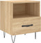 vidaXL - Nachtkastjes - 2 - st - 40x35x47,5 - cm - bewerkt - hout - sonoma - eikenkleur