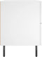 vidaXL - Nachtkastjes - 2 - st - 40x35x47,5 - cm - bewerkt - hout - wit