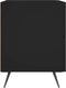 vidaXL - Nachtkastjes - 2 - st - 40x35x47,5 - cm - bewerkt - hout - zwart