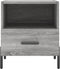 vidaXL - Nachtkastjes - 2 - st - 40x35x47,5 - cm - bewerkt - hout - grijs - sonoma - eiken