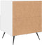 vidaXL - Nachtkastjes - 2 - st - 40x35x47,5 - cm - bewerkt - hout - wit