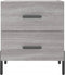 vidaXL - Nachtkastjes - 2 - st - 40x35x47,5 - cm - bewerkt - hout - grijs - sonoma - eiken