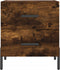 vidaXL - Nachtkastjes - 2 - st - 40x35x47,5 - cm - bewerkt - hout - gerookt - eikenkleur