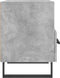 vidaXL - Nachtkastjes - 2 - st - 40x35x47,5 - cm - bewerkt - hout - betongrijs