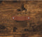 vidaXL - Nachtkastjes - 2 - st - 40x35x47,5 - cm - bewerkt - hout - gerookt - eikenkleur
