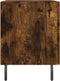 vidaXL - Nachtkastjes - 2 - st - 40x35x47,5 - cm - bewerkt - hout - gerookt - eikenkleur