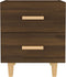 vidaXL - Nachtkastjes - 2 - st - 40x35x47,5 - cm - bruin - eikenkleur