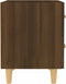 vidaXL - Nachtkastjes - 2 - st - 40x35x47,5 - cm - bruin - eikenkleur