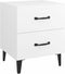 vidaXL - Nachtkastjes - 2 - st - 40x35x47,5 - cm - wit