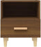 vidaXL - Nachtkastjes - 2 - st - 40x35x47 - cm - bruin - eikenkleur