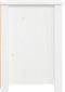 vidaXL - Nachtkastjes - 2 - st - 40x35x49 - cm - massief - grenenhout - wit
