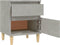vidaXL - Nachtkastjes - 2 - st - 40x35x50 - cm - betongrijs
