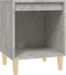 vidaXL - Nachtkastjes - 2 - st - 40x35x50 - cm - betongrijs