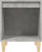 vidaXL - Nachtkastjes - 2 - st - 40x35x50 - cm - betongrijs