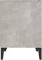 vidaXL - Nachtkastjes - 2 - st - 40x35x50 - cm - betongrijs