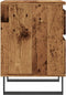 vidaXL - Nachtkastjes - 2 - st - 40x35x50 - cm - bewerkt - hout - oud - houtkleurig