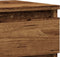 vidaXL - Nachtkastjes - 2 - st - 40x35x50 - cm - bewerkt - hout - oud - houtkleurig
