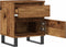 vidaXL - Nachtkastjes - 2 - st - 40x35x50 - cm - bewerkt - hout - oud - houtkleurig