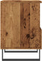 vidaXL - Nachtkastjes - 2 - st - 40x35x50 - cm - bewerkt - hout - oud - houtkleurig