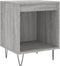 vidaXL - Nachtkastjes - 2 - st - 40x35x50 - cm - bewerkt - hout - grijs - sonoma - eiken