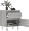 vidaXL - Nachtkastjes - 2 - st - 40x35x50 - cm - bewerkt - hout - grijs - sonoma - eiken