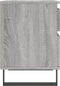 vidaXL - Nachtkastjes - 2 - st - 40x35x50 - cm - bewerkt - hout - grijs - sonoma - eiken