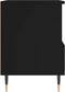 vidaXL - Nachtkastjes - 2 - st - 40x35x50 - cm - bewerkt - hout - zwart