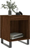 vidaXL - Nachtkastjes - 2 - st - 40x35x50 - cm - bewerkt - hout - bruin - eikenkleur