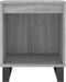 vidaXL - Nachtkastjes - 2 - st - 40x35x50 - cm - bewerkt - hout - grijs - sonoma - eiken
