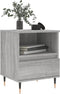 vidaXL - Nachtkastjes - 2 - st - 40x35x50 - cm - bewerkt - hout - grijs - sonoma - eiken