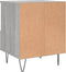 vidaXL - Nachtkastjes - 2 - st - 40x35x50 - cm - bewerkt - hout - grijs - sonoma - eiken