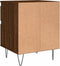 vidaXL - Nachtkastjes - 2 - st - 40x35x50 - cm - bewerkt - hout - bruin - eikenkleur