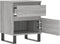 vidaXL - Nachtkastjes - 2 - st - 40x35x50 - cm - bewerkt - hout - grijs - sonoma - eiken