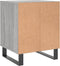 vidaXL - Nachtkastjes - 2 - st - 40x35x50 - cm - bewerkt - hout - grijs - sonoma - eiken