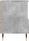vidaXL - Nachtkastjes - 2 - st - 40x35x50 - cm - bewerkt - hout - betongrijs