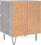 vidaXL - Nachtkastjes - 2 - st - 40x35x50 - cm - bewerkt - hout - grijs - sonoma - eiken