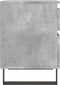 vidaXL - Nachtkastjes - 2 - st - 40x35x50 - cm - bewerkt - hout - betongrijs