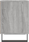 vidaXL - Nachtkastjes - 2 - st - 40x35x50 - cm - bewerkt - hout - grijs - sonoma - eiken