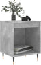 vidaXL - Nachtkastjes - 2 - st - 40x35x50 - cm - bewerkt - hout - betongrijs