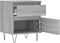 vidaXL - Nachtkastjes - 2 - st - 40x35x50 - cm - bewerkt - hout - grijs - sonoma - eiken