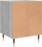 vidaXL - Nachtkastjes - 2 - st - 40x35x50 - cm - bewerkt - hout - grijs - sonoma - eiken